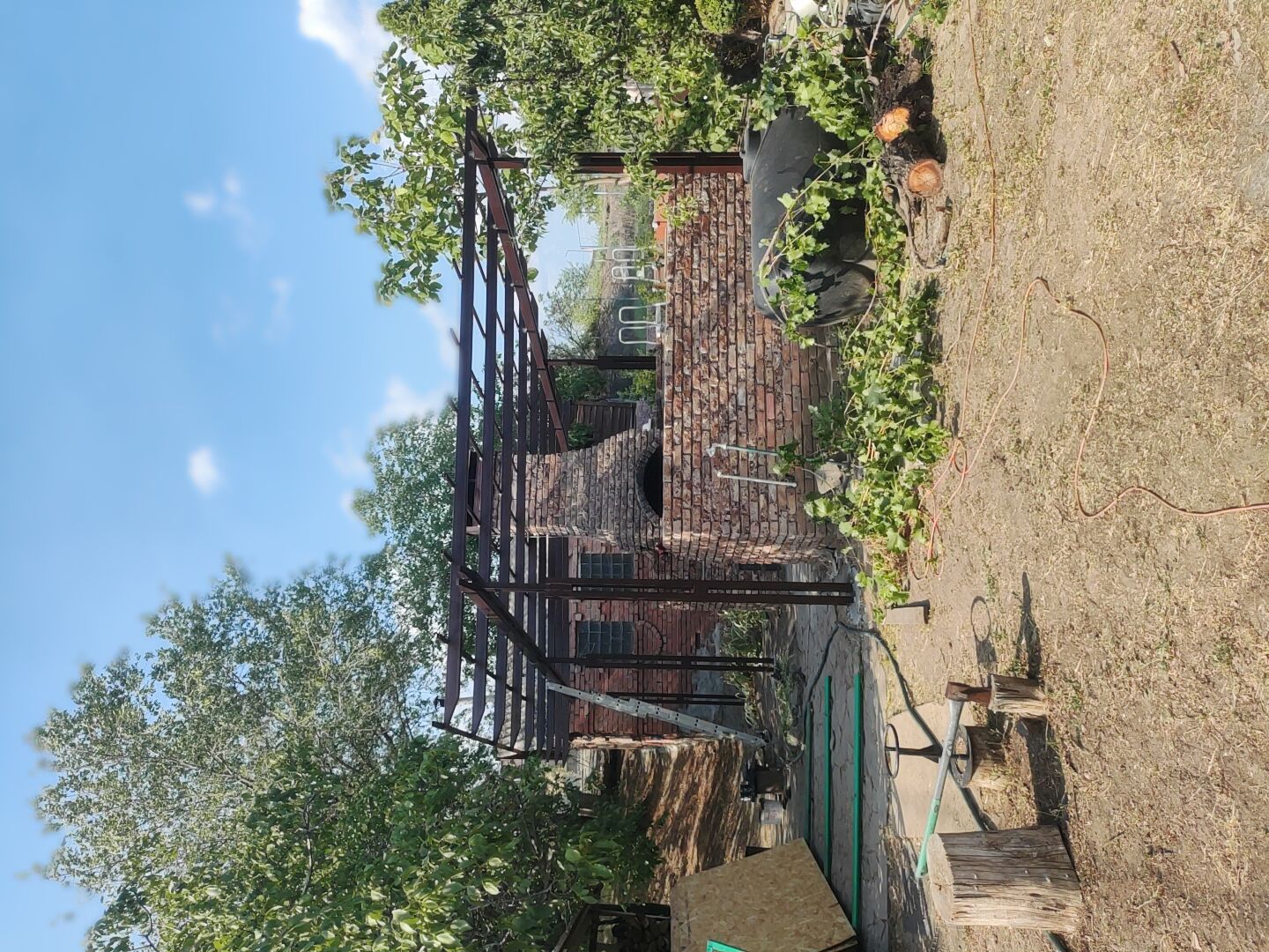 Навес из металла