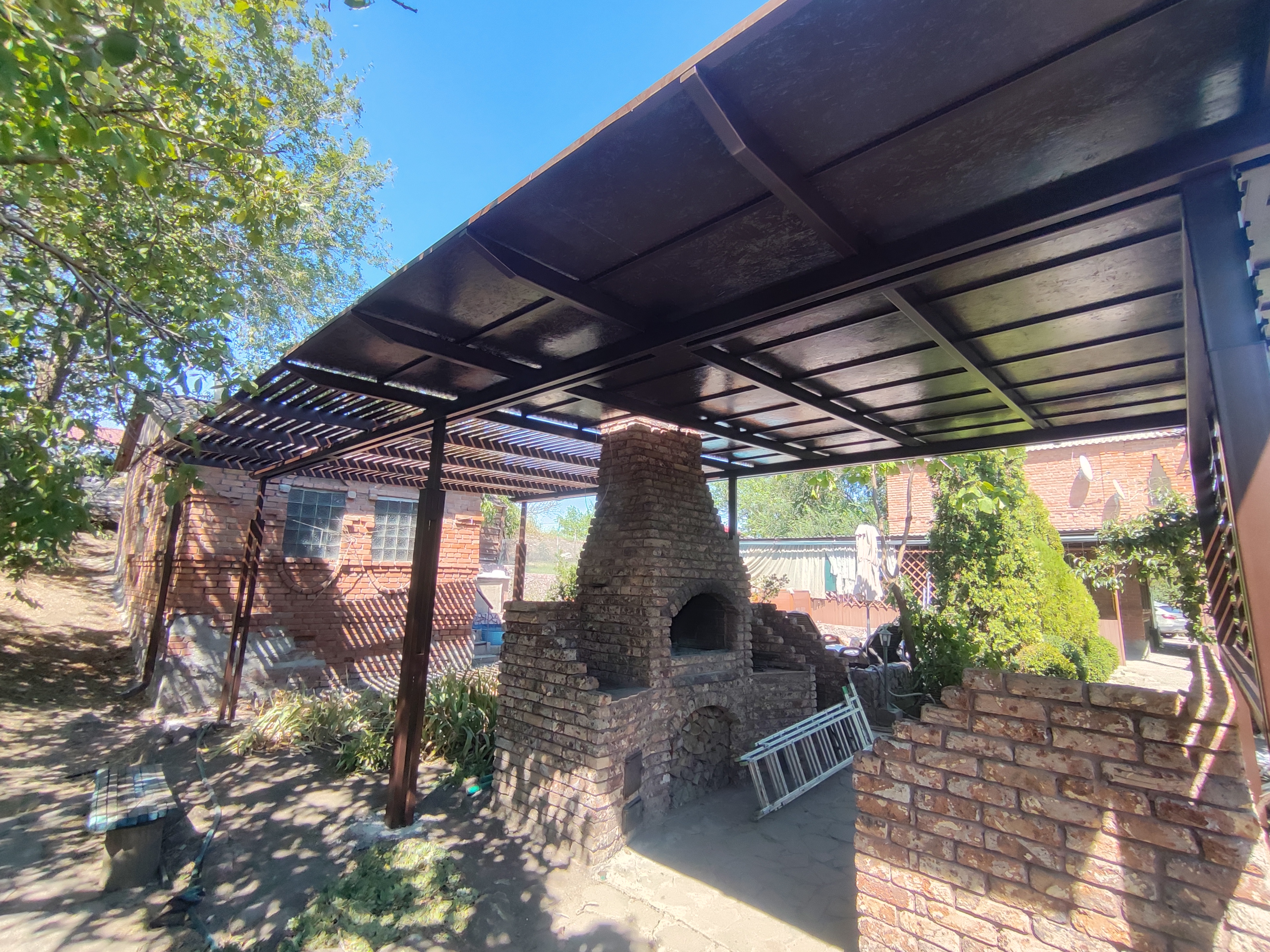 Навес из металла