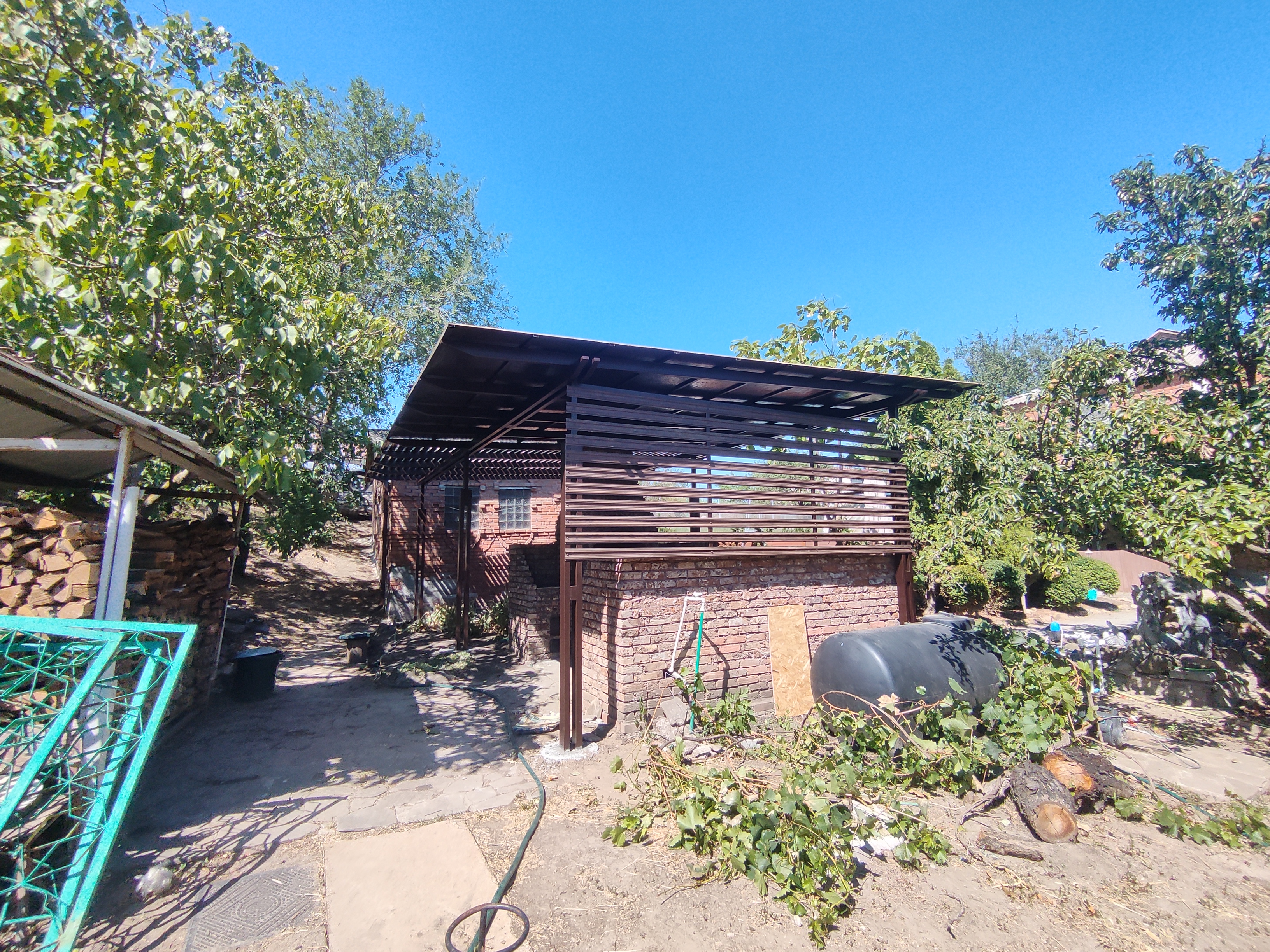 Навес из металла