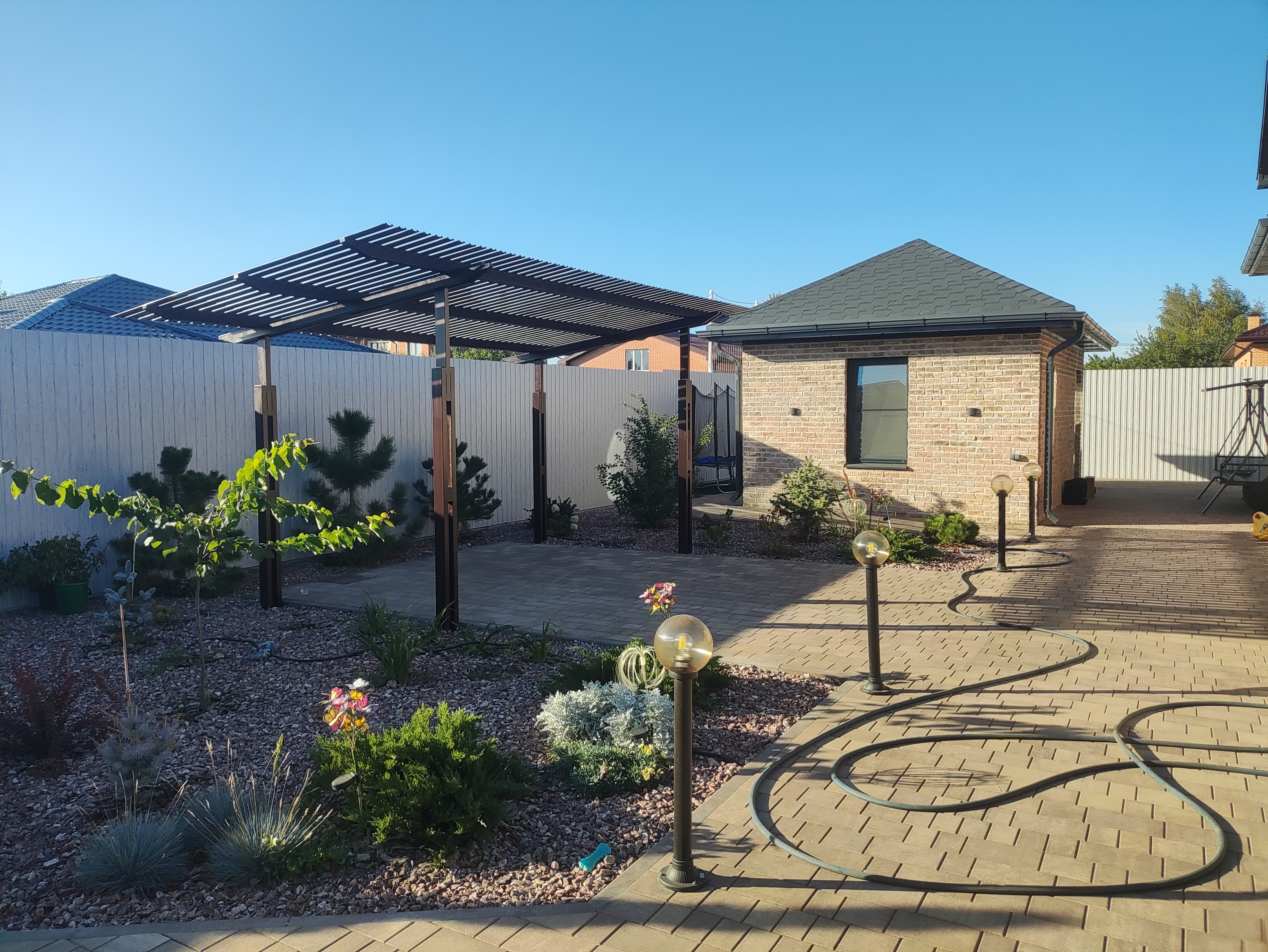 Навес из металла