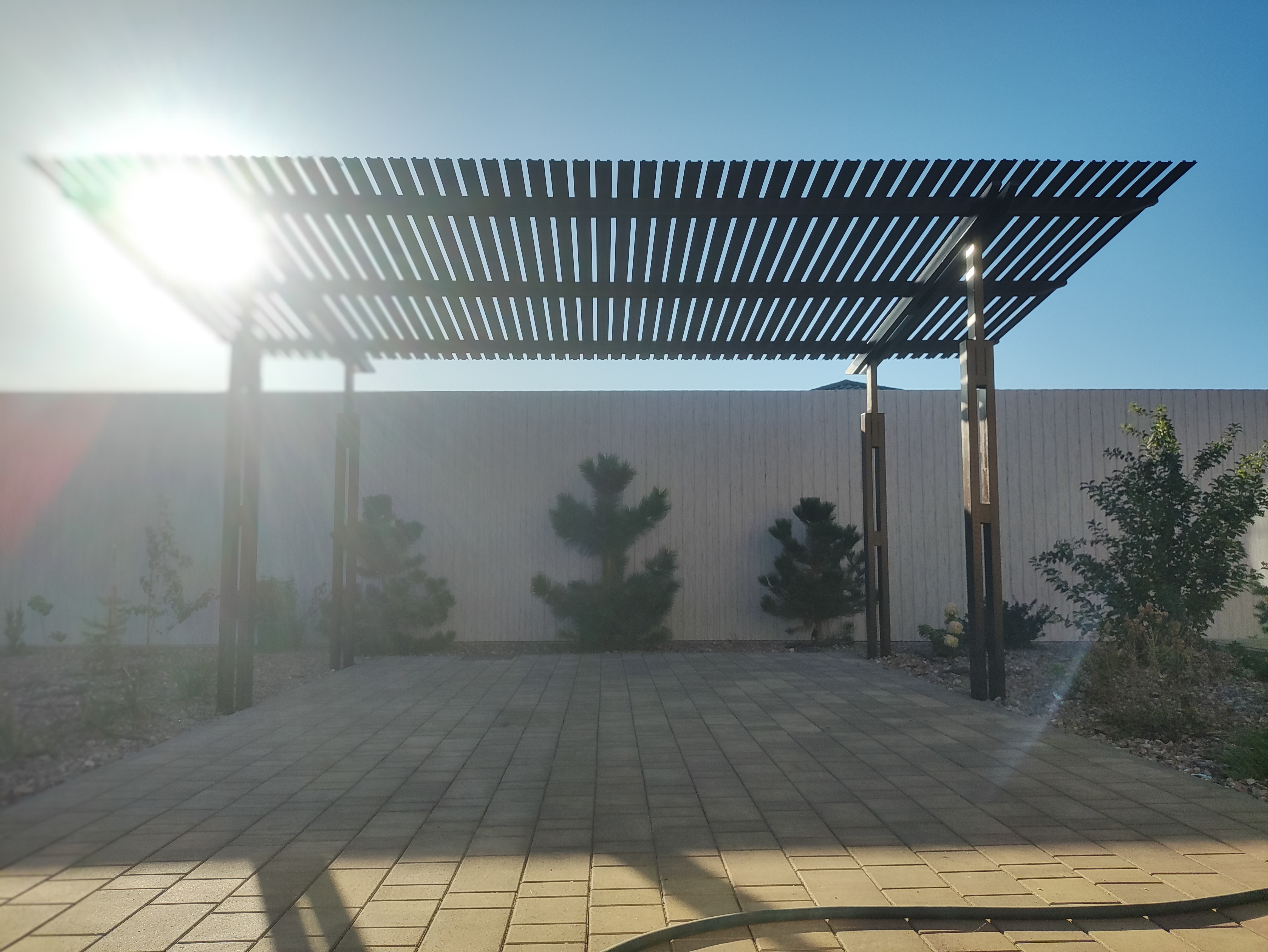 Навес из металла